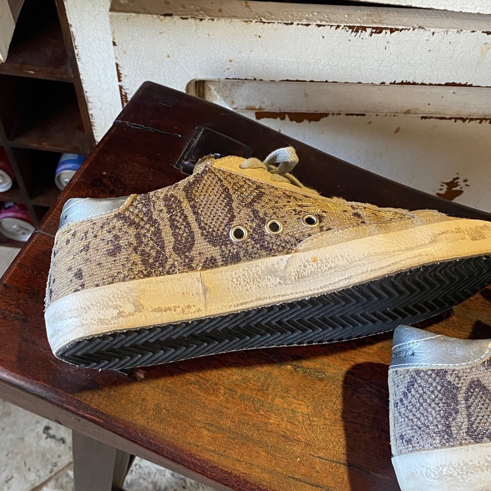 Golden Goose Superstar White  Snake skin toe-eur 38 - Picture 11 of 14